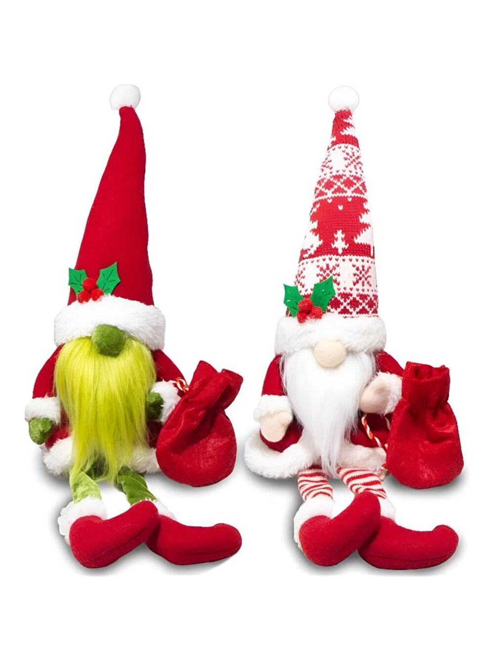 Christmas Gnomes Decorations 2PC Gnomes Plush Tomte Merry Christmas Santa Gnome